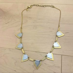 J. Crew Mixed Metals Plated Necklace
